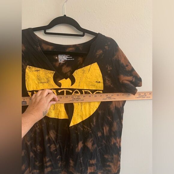 Wutang Brown Tie Dye T shirt size 0 - Picture 5 of 7